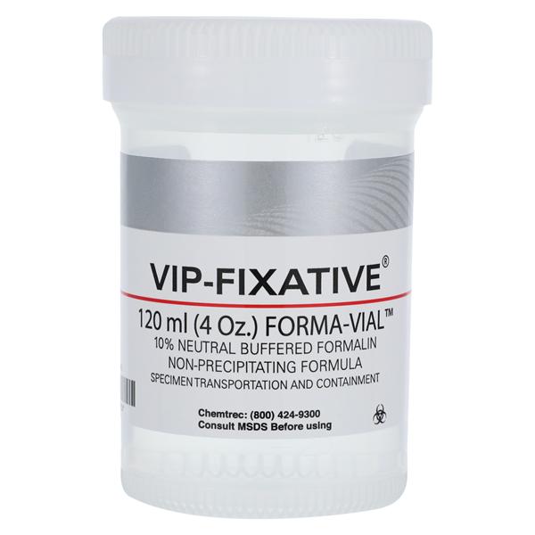 Prefilled Solution Formalin 10% 120mL 50/Ca