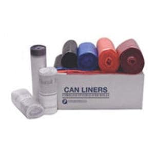 Can Liner LLDPE Black 10 Gallons 24x24" 50x20/Ca