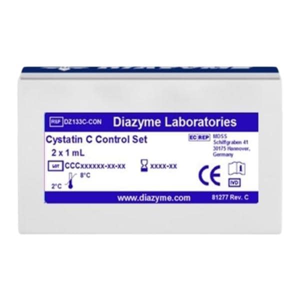 Diazyme Laboratories Cystatin-C 2 Level Assay 2x1mL For BioLis 24i Ea