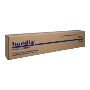 Bardia 2-Way Foley Catheter Medium Length Tip Silicone 18Fr 30cc