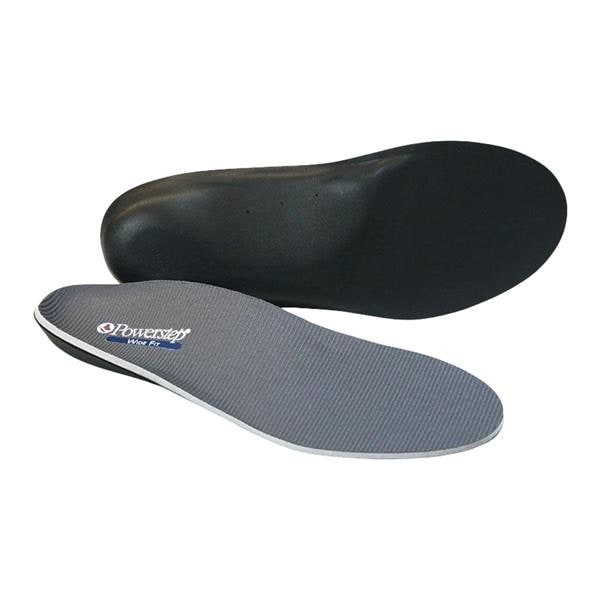 Powerstep Insole Gray Wide Full Length Men 9-9.5 / Women 11-11.5