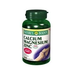Calcium Magnesium Zinc Adult Supplement Tablets 24Bt/Ca