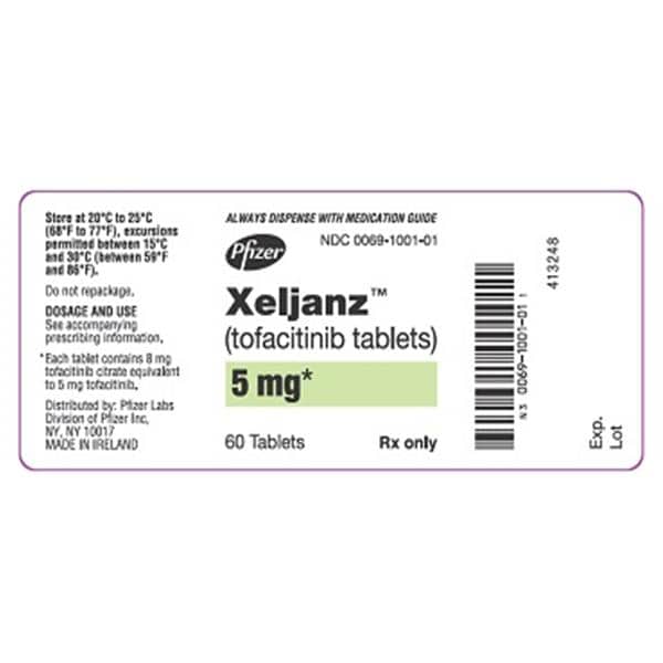 Xeljanz Tablets 5mg Bottle