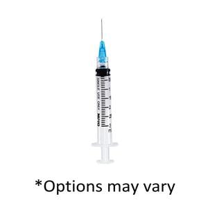 Dose Saver Hypodermic Syringe/Needle 22gx1-1/2" 1cc Conventional LDS 100/Bx