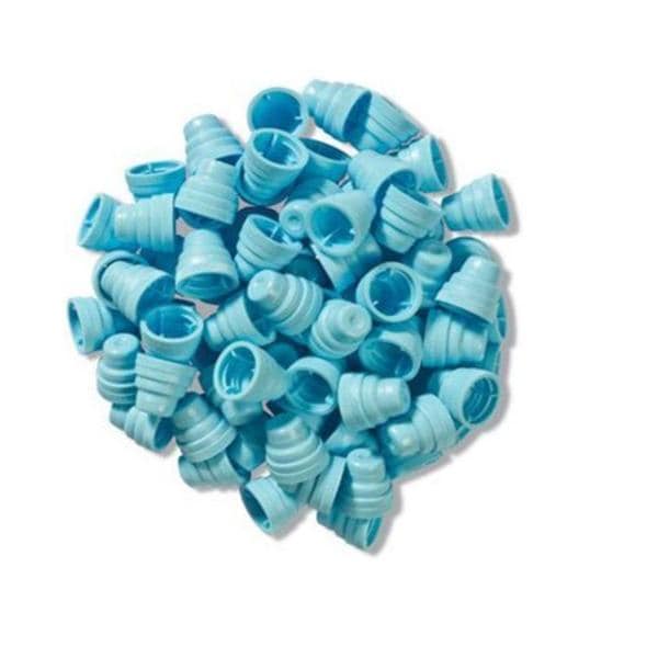 Tube Cap Polyethylene Blue 1000/Pk