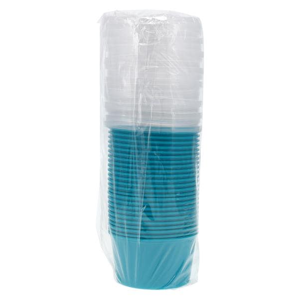 Denture Container Aqua With Lid 25/Tb