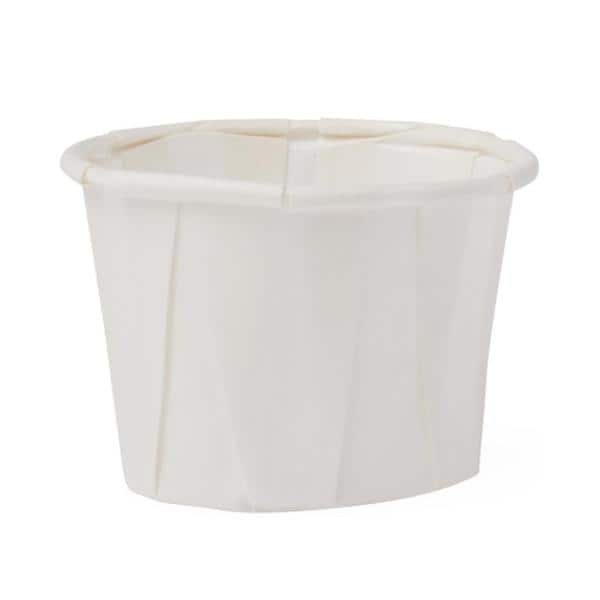 SOLO Medicine Cup Paper White 0.75 oz Disposable 250/Bx