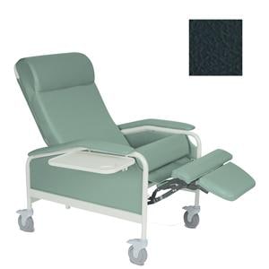 CareCliner Bariatric Recliner Vinyl 450lb Capacity Black Ea