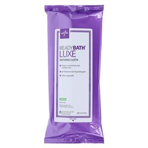 ReadyBath LUXE Cleansing Washcloth Total Body Heavyweight Scented 8x8" 24/Ca