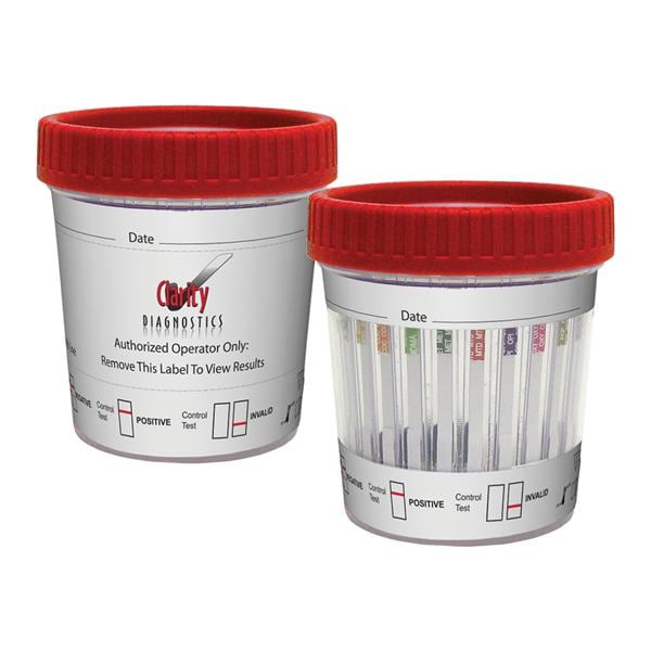 Clarity DTG-DOA12CPA003 Drug Screen Urine Test Cup - Henry Schein