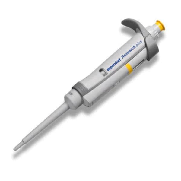 Eppendorf Research Plus Adjustable Volume Pipette 10-100uL Yellow Ea