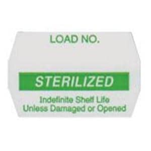 Sterilization Record Label Green 12Rl/Bx
