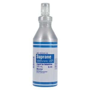 Suprane Inhalation Solution 99% Bottle 240mL 6/Pk