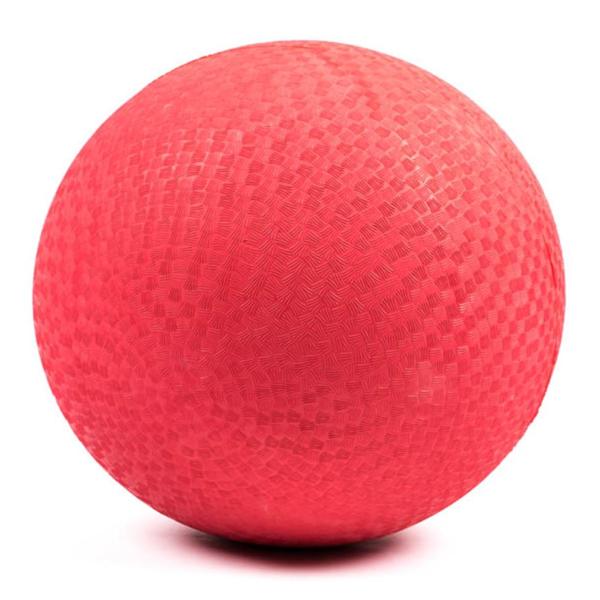 Playground Ball Nylon Wound/3-Ply Rubber 13" Red