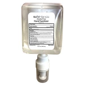 SafeHands Foam Sanitizer 1000 mL Fragrance Free Ea, 4 EA/CA