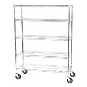 Wire Cart 18x48x72" Caster Base