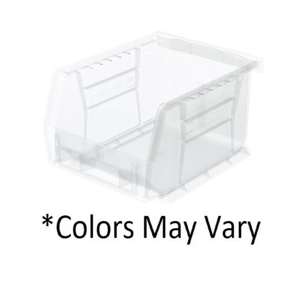 AkroBins Storage Bin Clear Polymer With Label Holder 5-3/8x4-1/8x3" 24/Ca