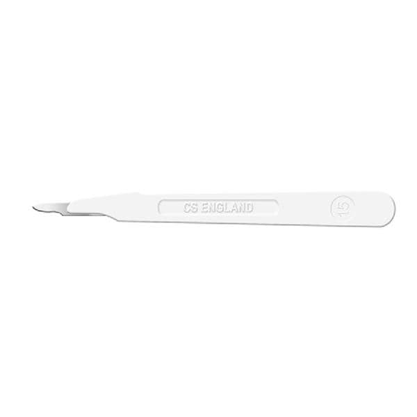 Scalpel Surgical #15 Sterile Disposable 10/Bx