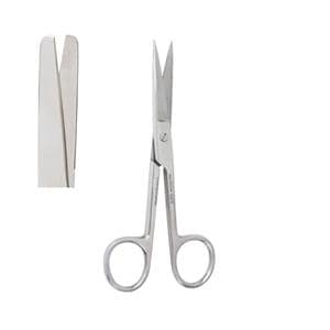 Vantage Operating Scissors Straight 4-1/2" Stainless Steel Ea