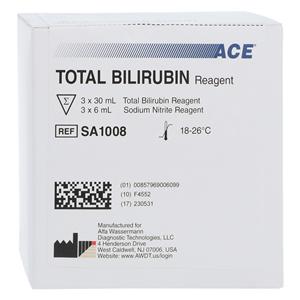 Total Bilirubin Reagent 3x30mL 300 Count Kit 3/Bx