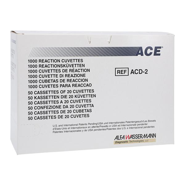 ACE Reaction Cuvette For Alera/Axcel 1000/Bx, 4 BX/CA