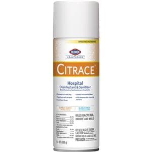 Citrace Surface Spray Spray Aerosol Can Citrus 14 oz 14oz/Cn