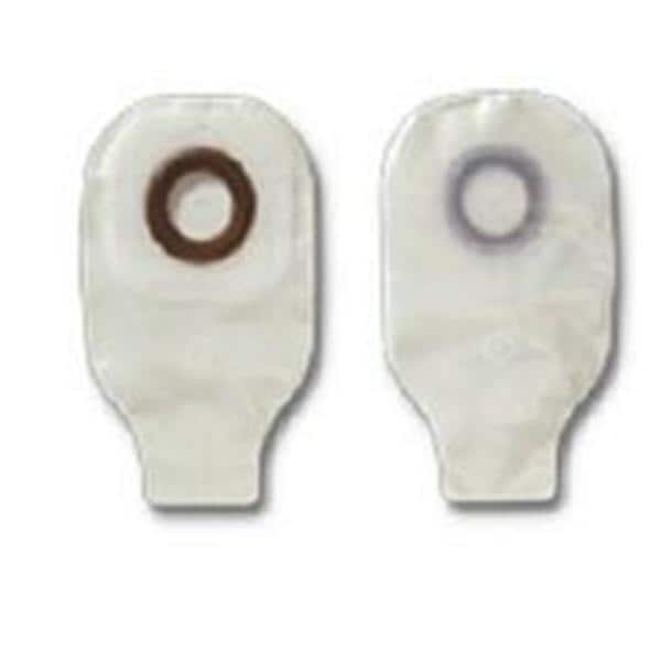 Karaya 5 1-1/4" Ostomy Pouch Transparent