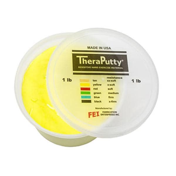 CanDo Theraputty Exercise Putty Yellow Ea
