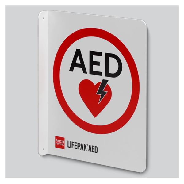 Sign AED Wall T-Mount 8x10" Ea Ea