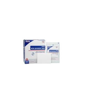 Film Pad 3x4" Sterile Non-Adherent White Absorbent LF
