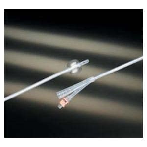 Catheter Foley Lubri-Sil 16Fr 30cc Silicone 2-Way 12/Ca