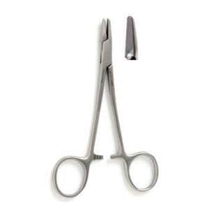 Halsey Needle Holder Serrated Jaw 5" Stainless Steel Ea