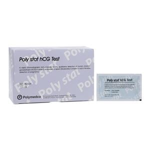 Poly Stat hCG Combo Cassette Test CLIA Waived 25/Bx