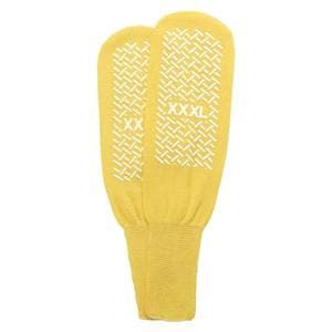 Patient Slippers Terrycloth Yellow Disposable 48Pr/Ca