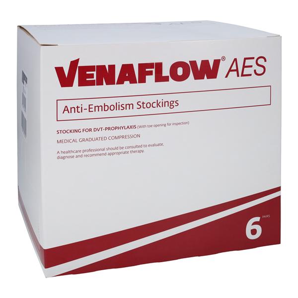 VenaFlow Anti-Embolism Stocking Thigh High Large Unisex 29-33" White