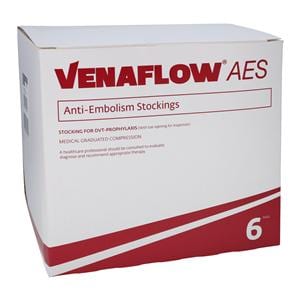 VenaFlow Anti-Embolism Stocking Thigh High Large/Long Unisex 33" White