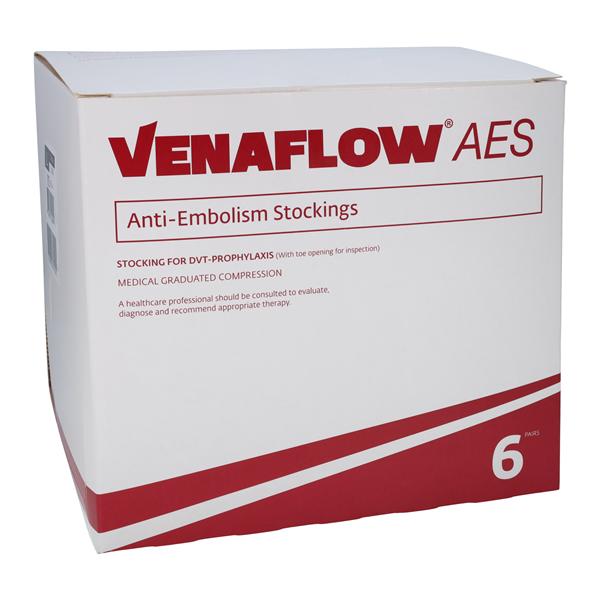 VenaFlow Anti-Embolism Stocking Thigh High Large/Long Unisex 33" White