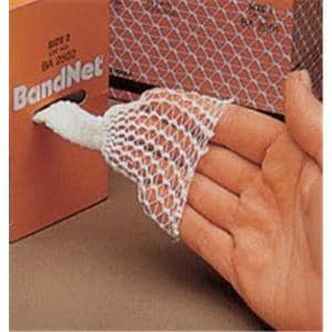 BandNet Tubular Bandage Nylon/Rubber 3x50yd White Ea