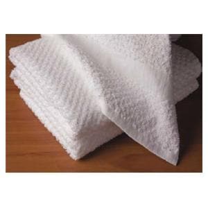 Checkmate Hand Towel White Terry 16x27