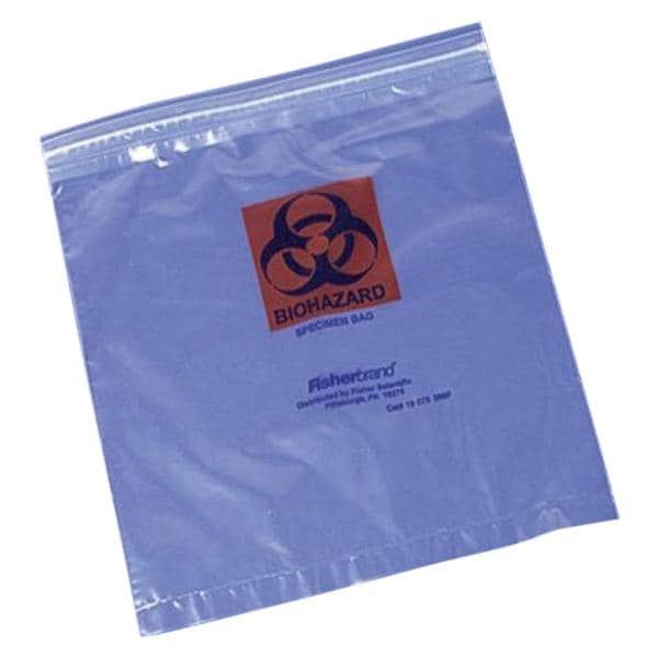 Fisherbrand Specimen Bag Zip Closure 1000/Ca