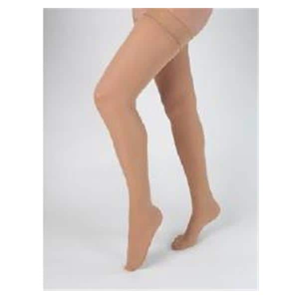 Carolon Anti-Embolism CAP Thigh-High Inspection Toe Stockings