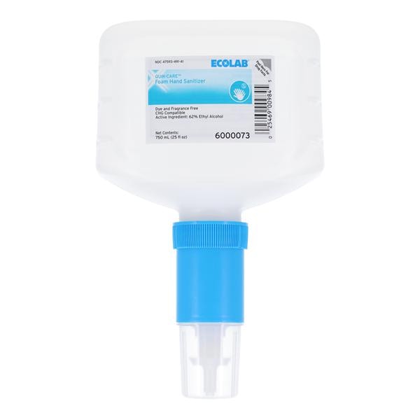 Quik-Care Foam Sanitizer 750 mL Refill Bottle 6/Ca