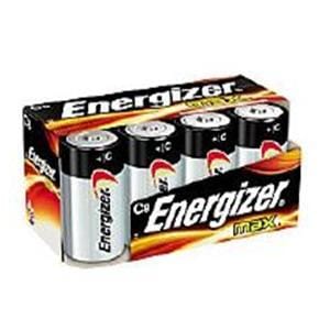 Energizer Max Alkaline C Batteries 8/Pack 8/Pk