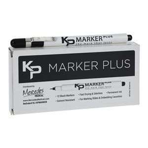 KP Lab Marker Black 12/Bx