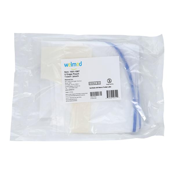 Clearview 36x3" Sterile Surgical Drape Fenestrated