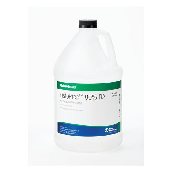 HistoPrep Alcohol 80% Reagent 1gal Ea