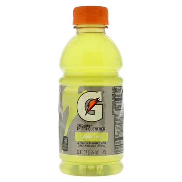 Gatorade Nutritional Beverage Lemon Lime 12oz Bottle 24/Ca