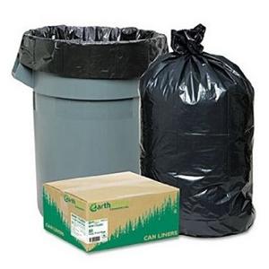 Can Liner Black 33 Gallons 32.5x40" 80/Ca