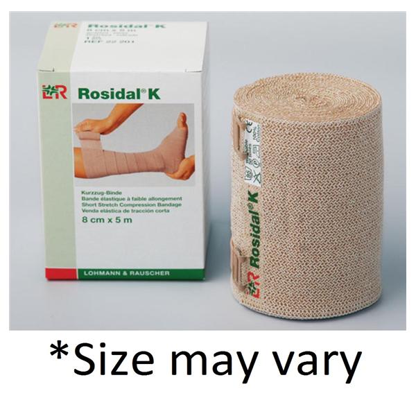 Rosidal K Stretch Bandage Cotton 10cmx5m 20/Ca