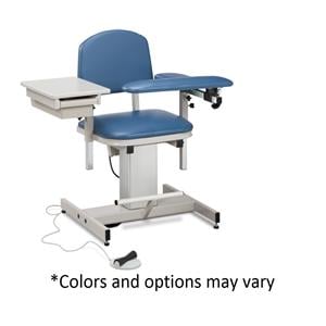 Power Series Blood Draw Chair Specify Color Powder-Coated Steel Frame 375lb Ea